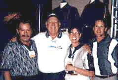 The Corporate Golf team with golf legend Billy Casper