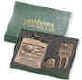 Custom cast metal bag tag and divot tool box